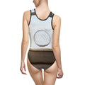 窗前悬浮球 女士经典连体泳衣