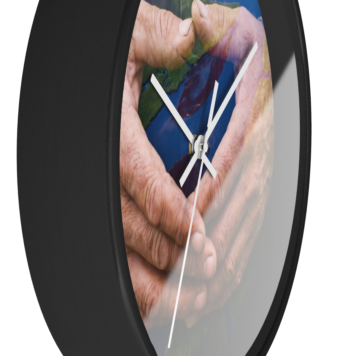 Wall Clock - Earth Flow | Echovira Gallery