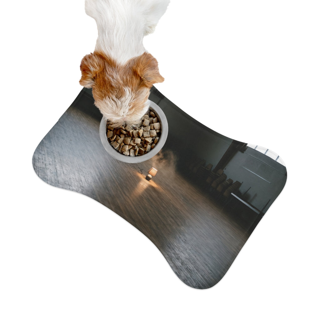 Pet Feeding Mat - Amber Radiance | Echovira Gallery