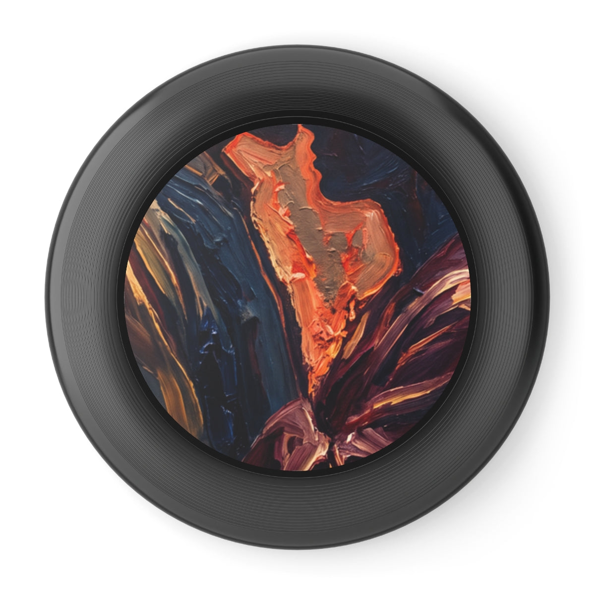 Wham-O Frisbee - Shadowed Embrace | Echovira Gallery