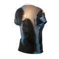 Women's Cut & Sew Tee - Midnight Reflection - Moody Casual...