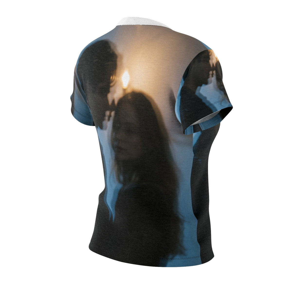 Women's Cut & Sew Tee - Midnight Reflection - Moody Casual...