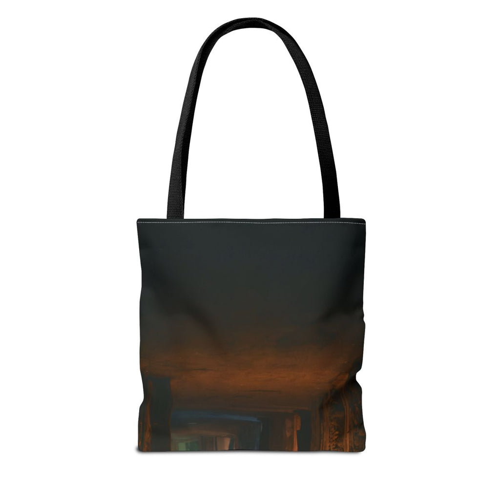 Tote Bag - Shadowed Alleyway Mystery Art Print | Echovira...