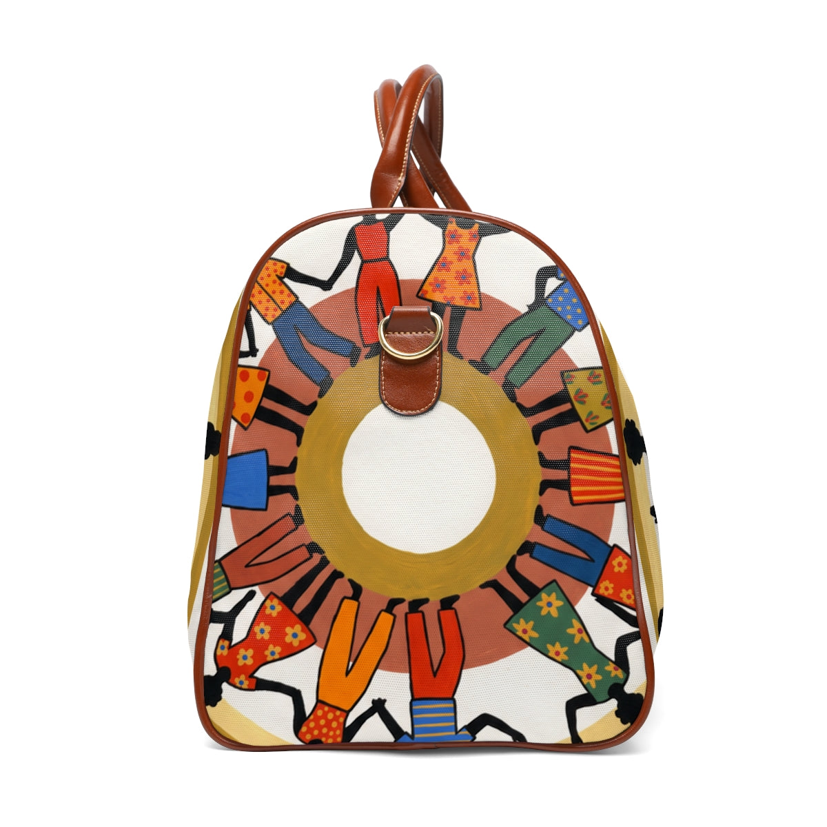 Waterproof Travel Bag - Unity Mandala Folk Art | Echovira...