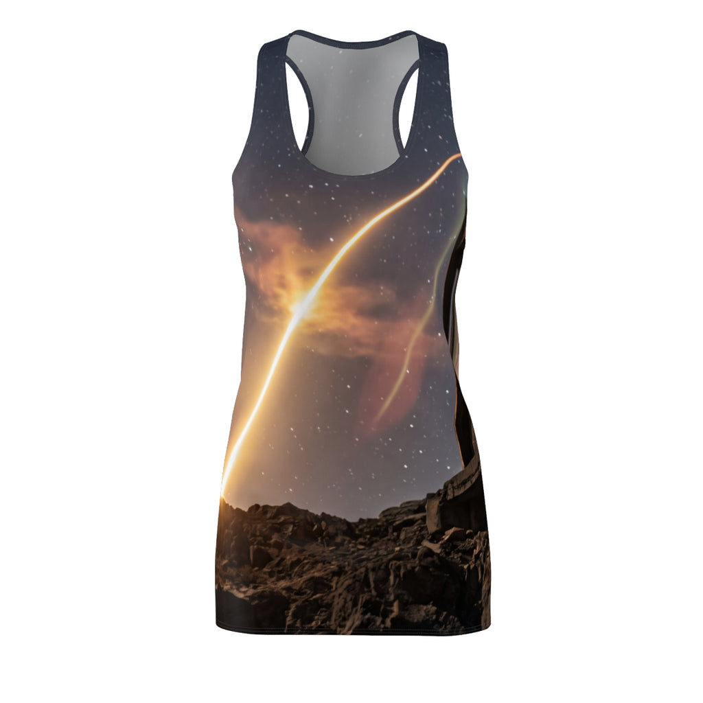 Women's Cut & Sew Racerback Dress - Celestial Arc... |...