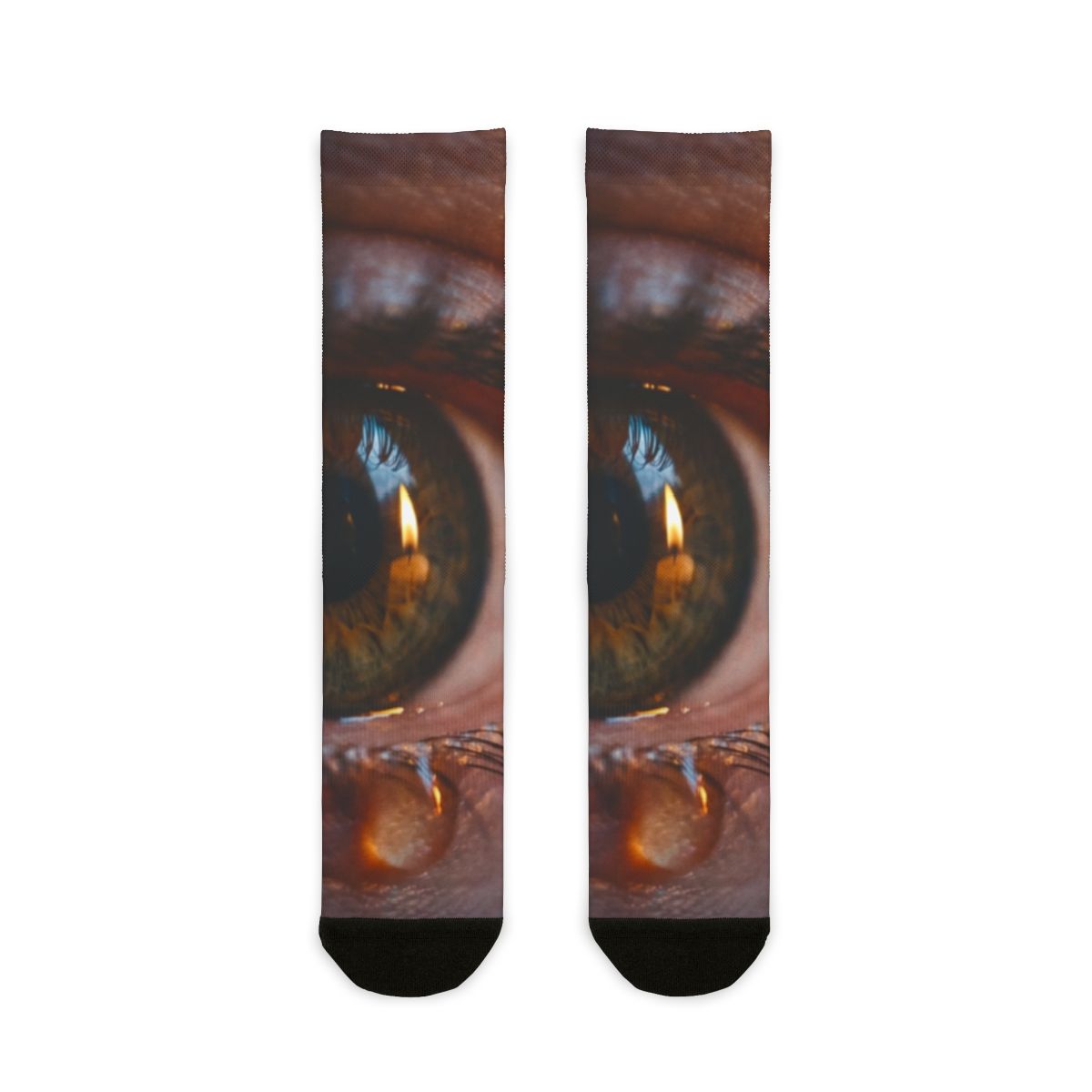 Sublimation Crew Socks - Eye Aesthetic