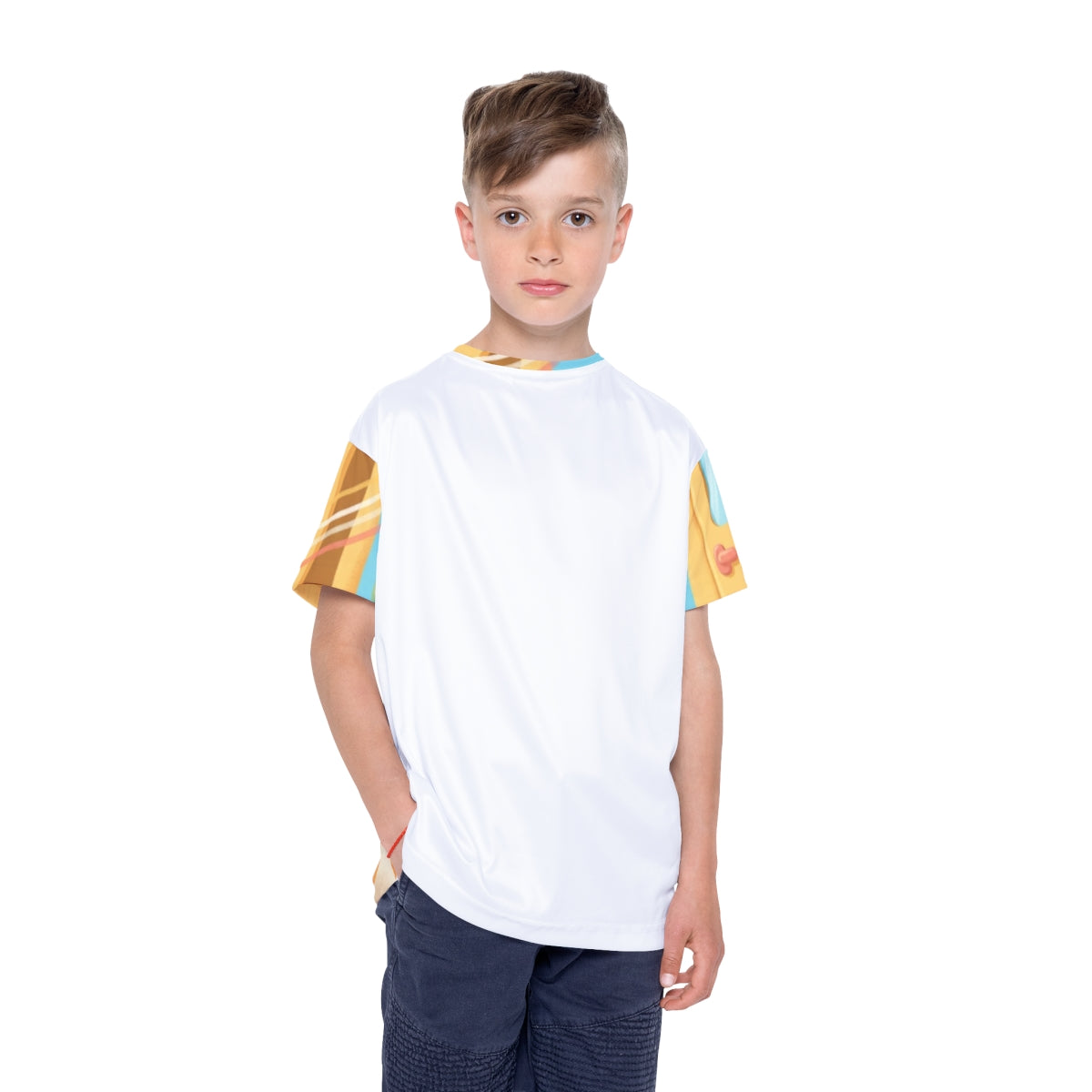 Kids Sports Jersey - The Bus Door Shuts Whimsical Storybook...