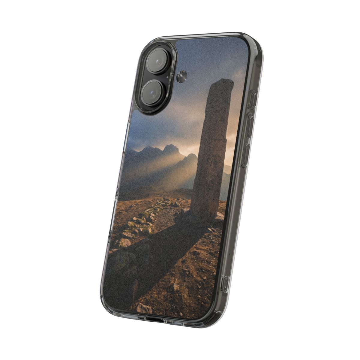 Clear Impact-Resistant Cases - Clear Case - Mystic Mountain...