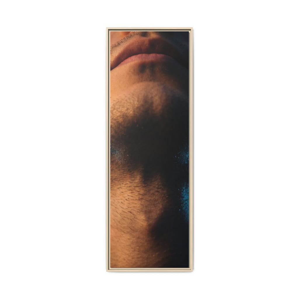 Framed Matte Canvas - Neon Noir