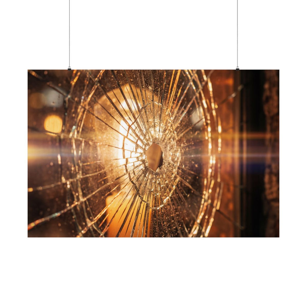 Matte Horizontal Posters - Shattered Radiance Glass Art... |...