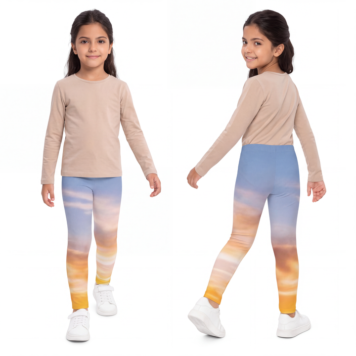 Kids Leggings - Amber Twilight Trek