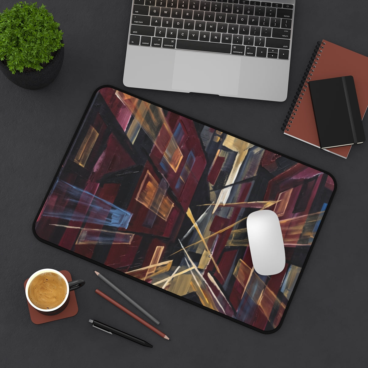 Desk Mat - Urban Workspace | Echovira Gallery