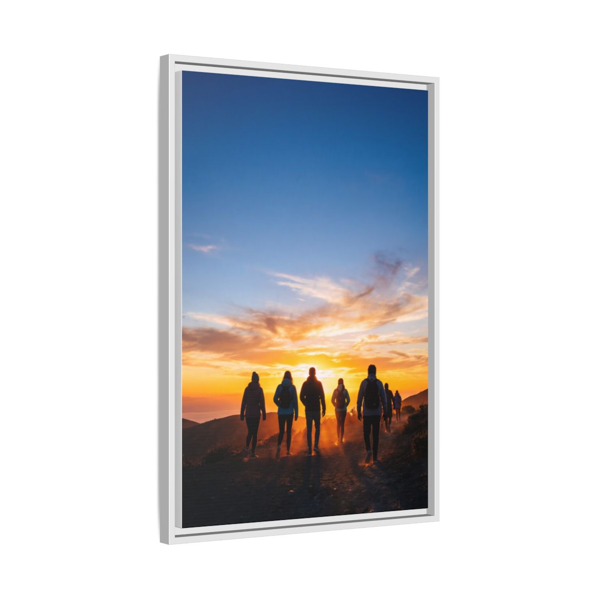 Matte Canvas, Framed - Epic Dawn Trek
