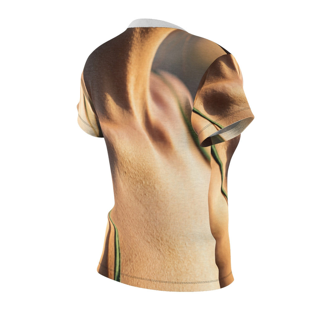 Golden Hour Women's Cut Tee - Emerald Sunset | Echovira...