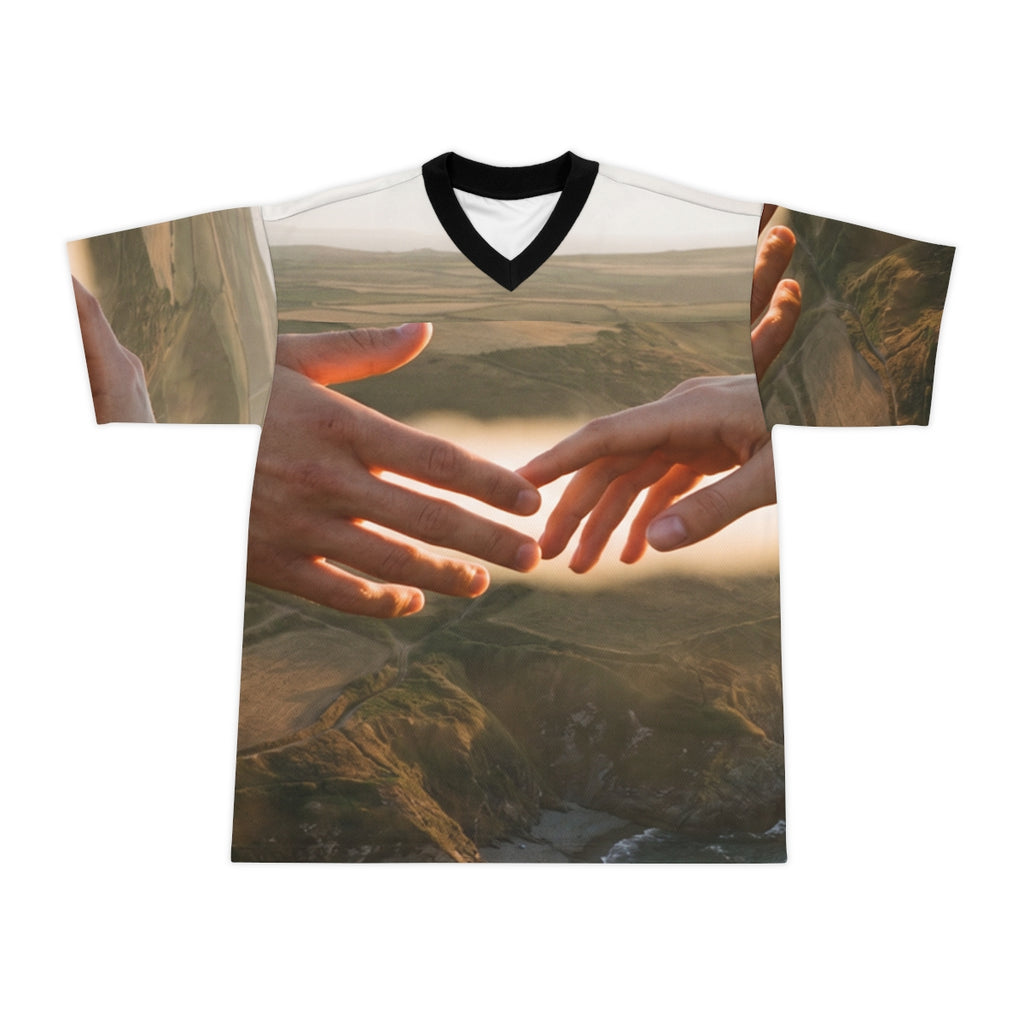 Unisex Football Jersey - The Infinite Touch | Ethereal... |...