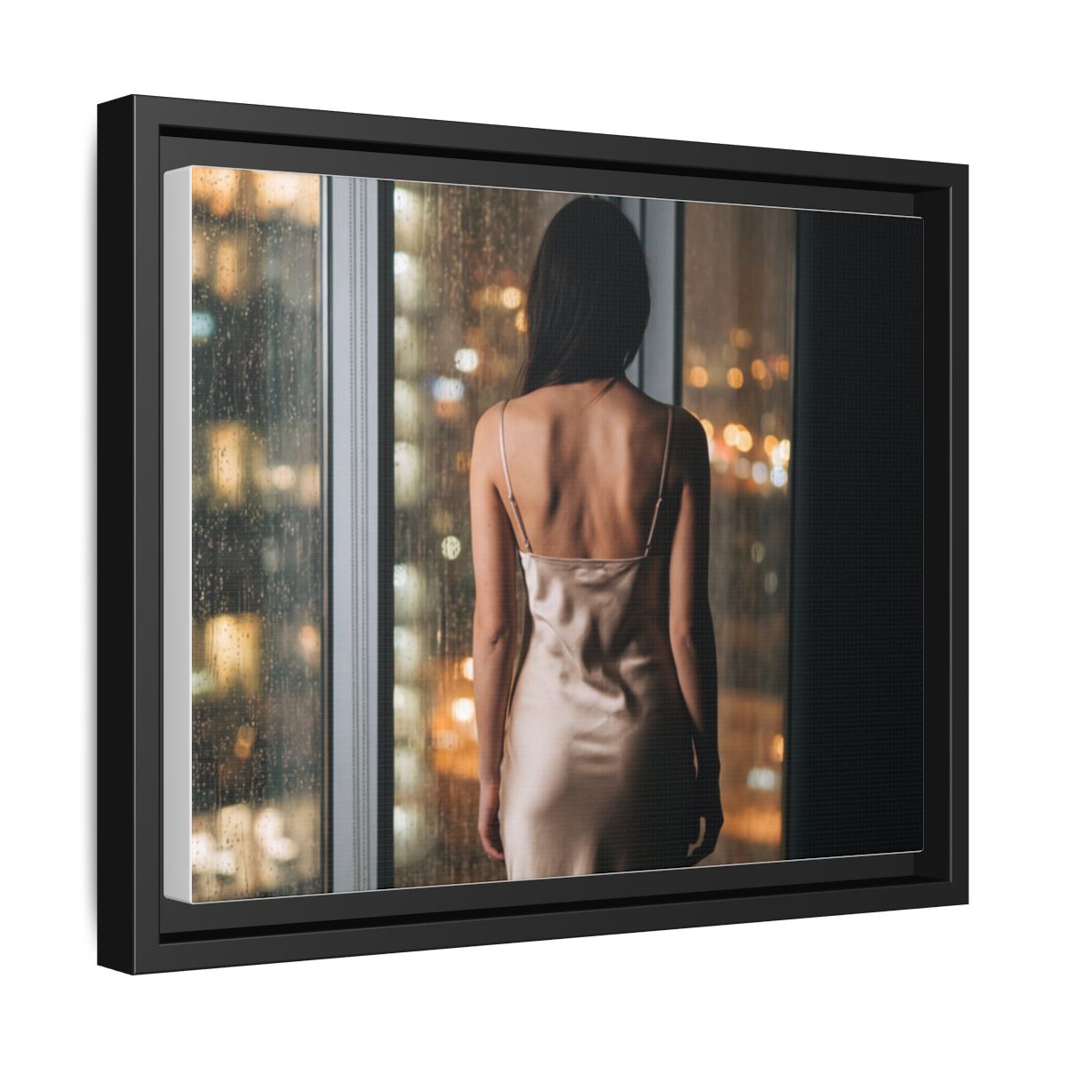 Framed Matte Canvas - Cinematic Nights