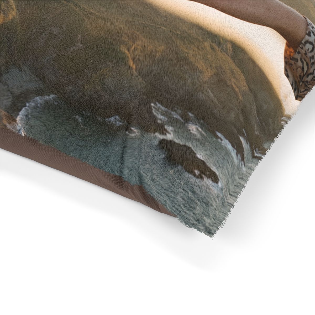 Pet Bed - The Infinite Touch | Ethereal Coastal Art |...