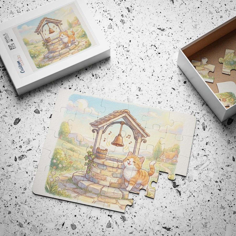 Kids' Puzzle 30-Piece - Meadow Kitten