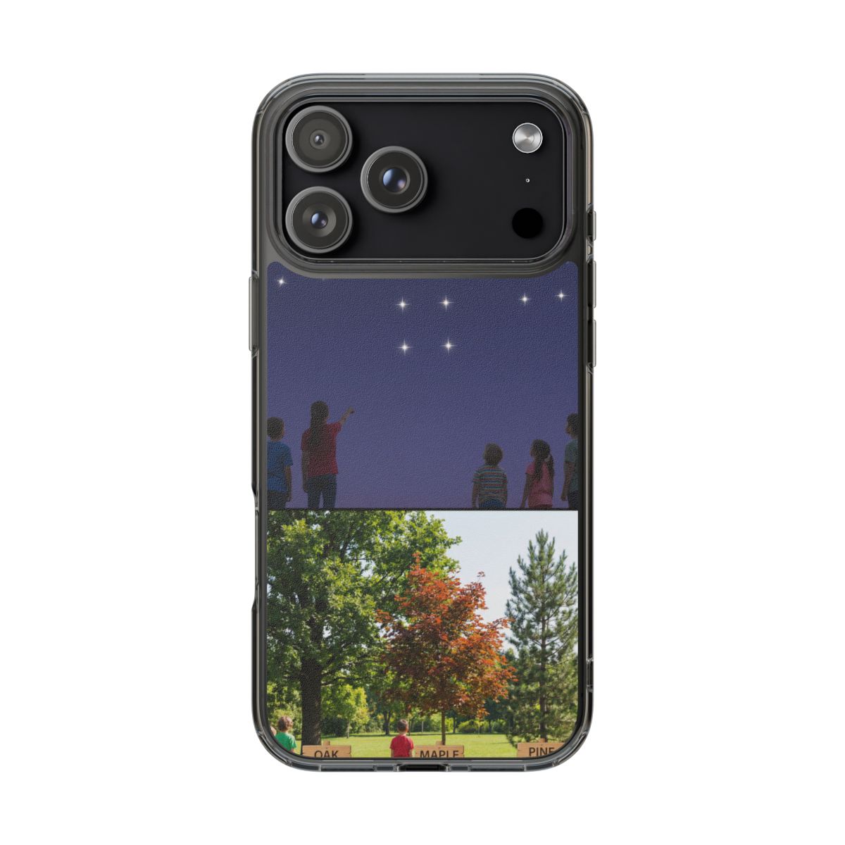Clear Impact-Resistant Cases - Stardust & Forest Discovery |...