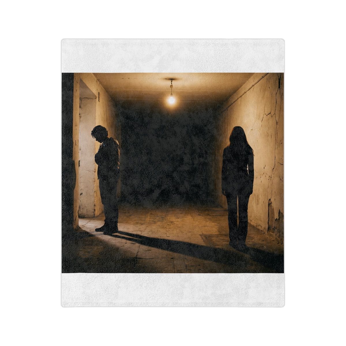 Velveteen Microfiber Blanket - Corridor | Echovira Gallery
