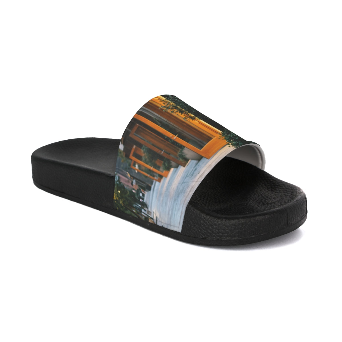 Women's Slide Sandals - Twilight Walkway | Echovira Gallery