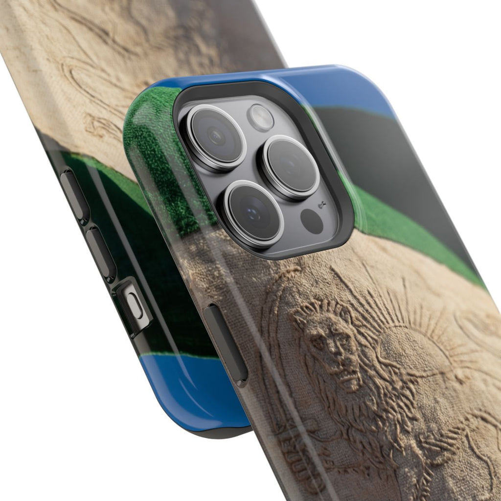 Impact-Resistant Cases - Tough Phone Case - Vintage Lion