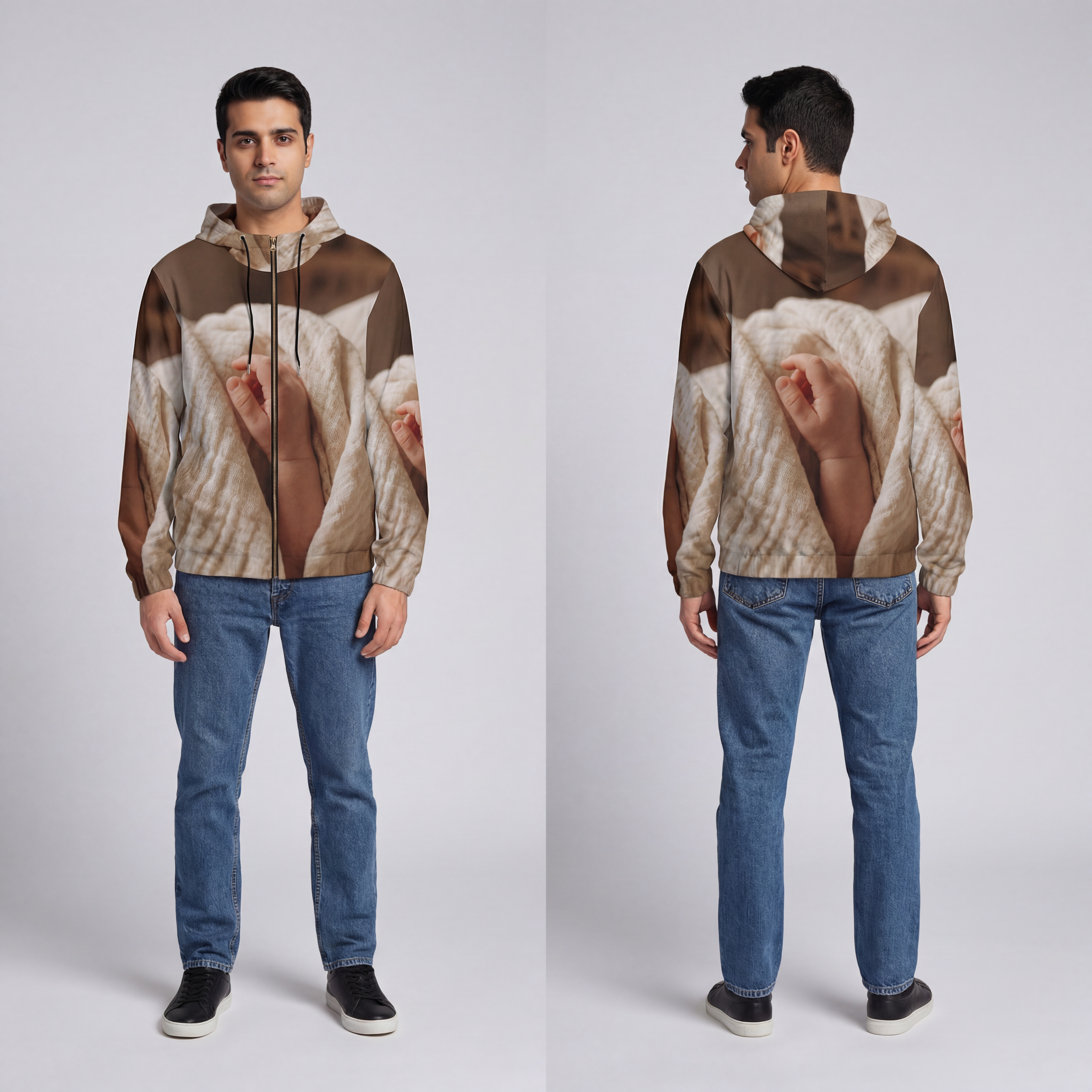 Men's Full-Zip Hoodie - Serene Outerwear