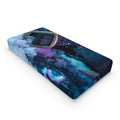 Cyberpunk Neon Street Baby Changing Pad Cover