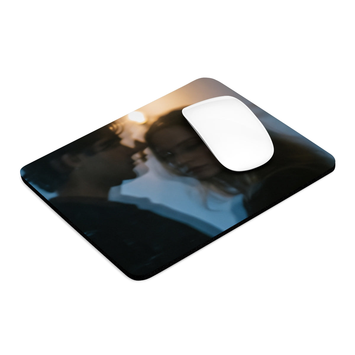 Midnight Reflections Mouse Pad - Cozy Workspace Accent |...