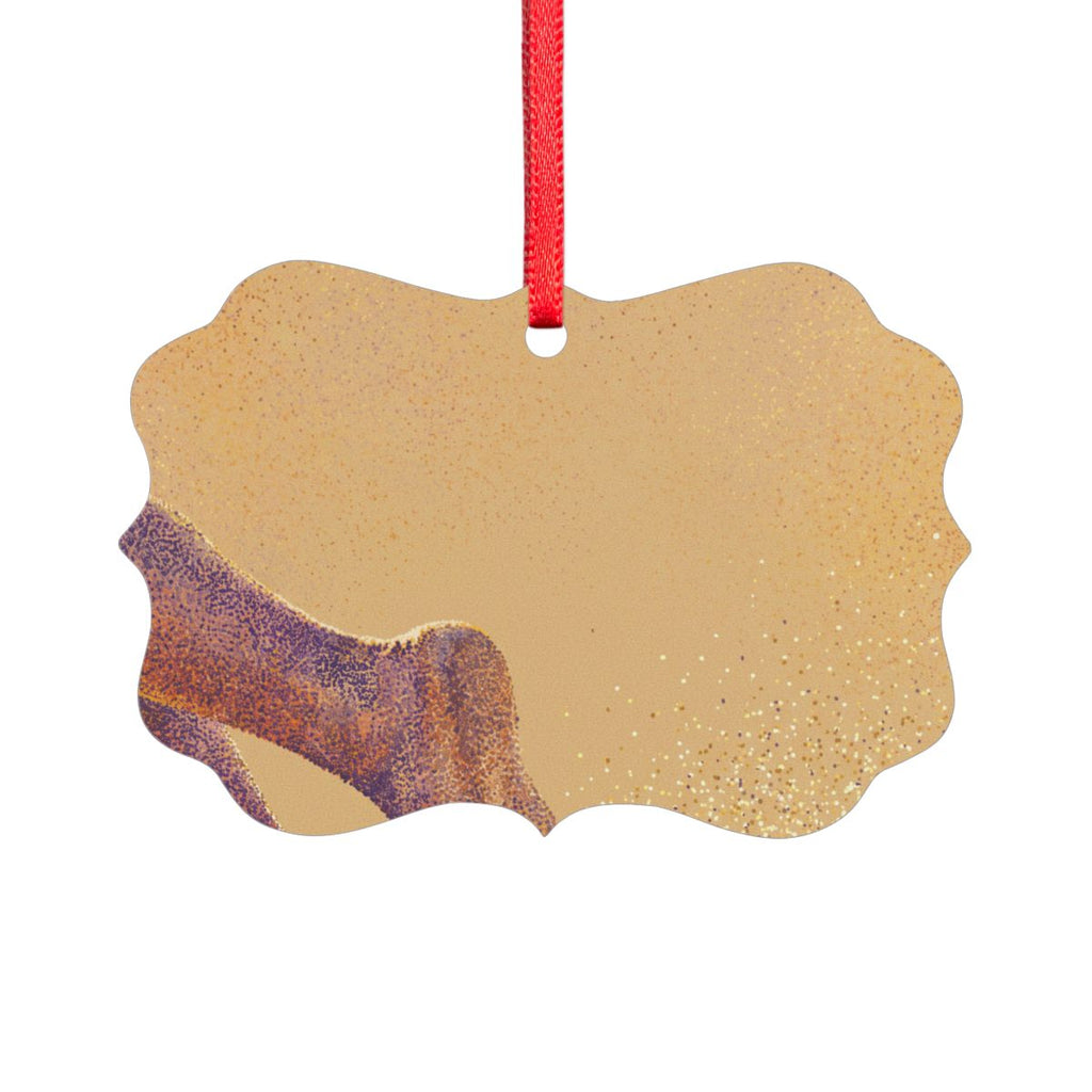 Acrylic Ornament - Golden Hour Sands | Echovira Gallery