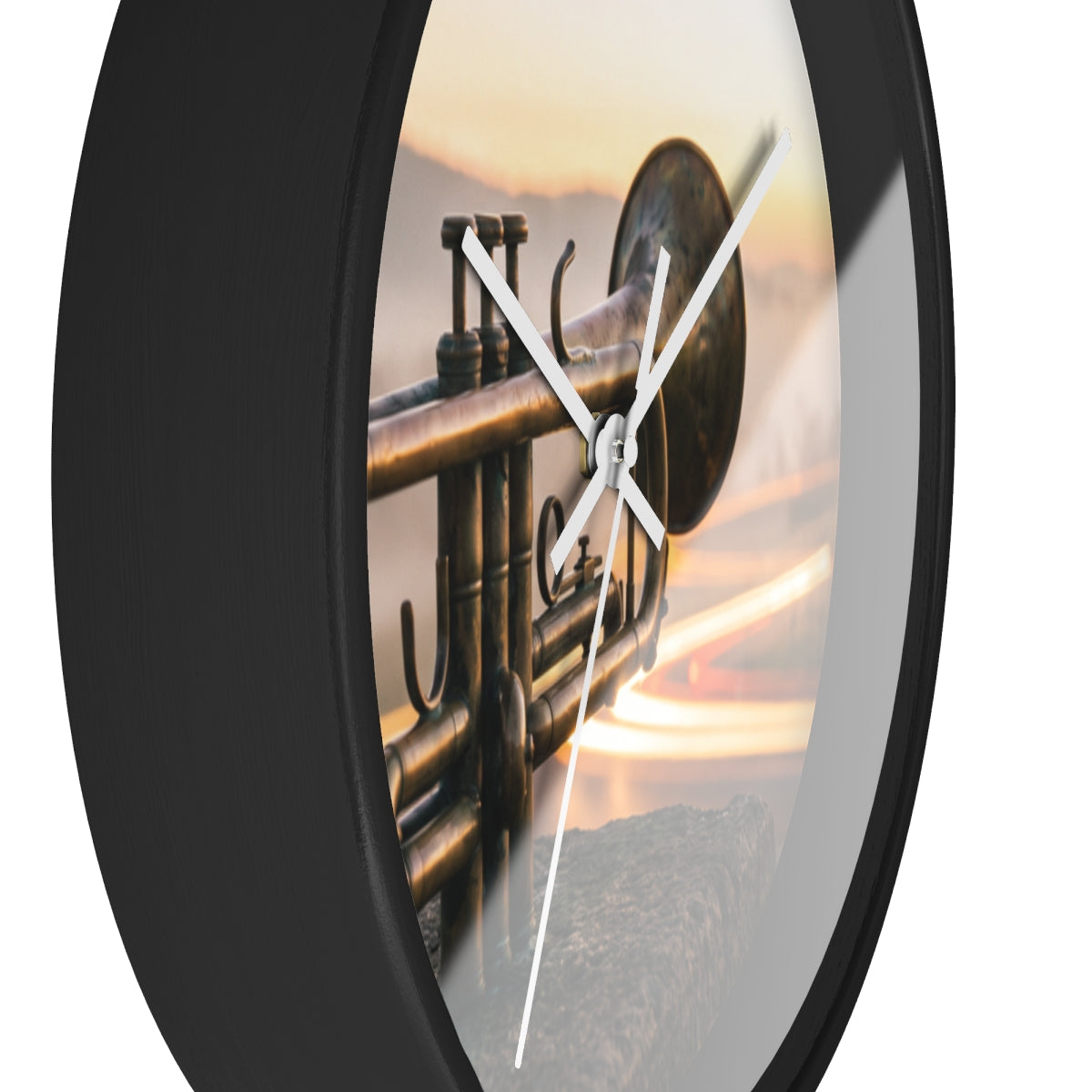 Wall Clock - Sunrise Symphony Timepiece | Echovira Gallery