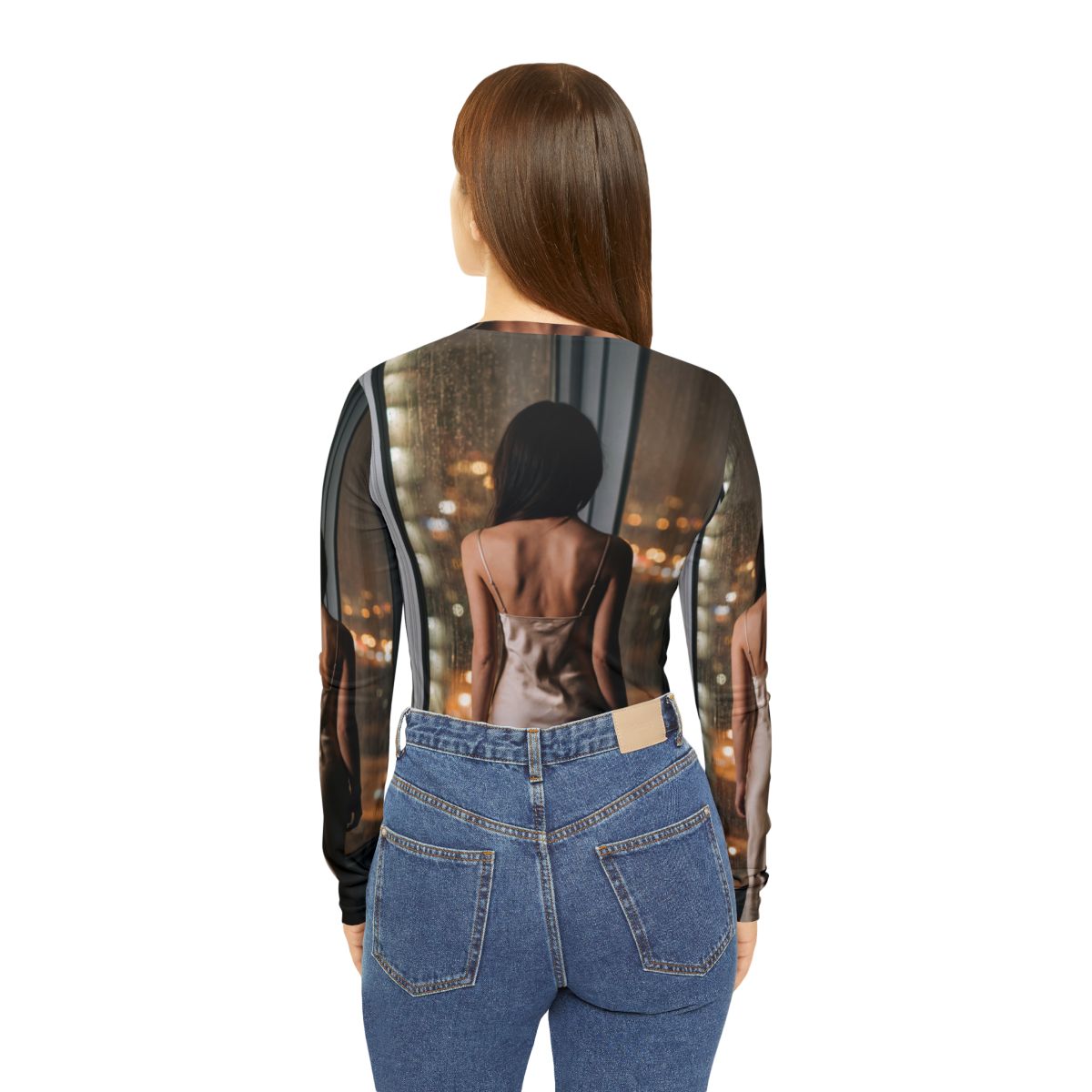 Women's V-neck Shirt - Relaxed Elegance