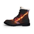 Women's Boots with Volcanic Magma Monolith