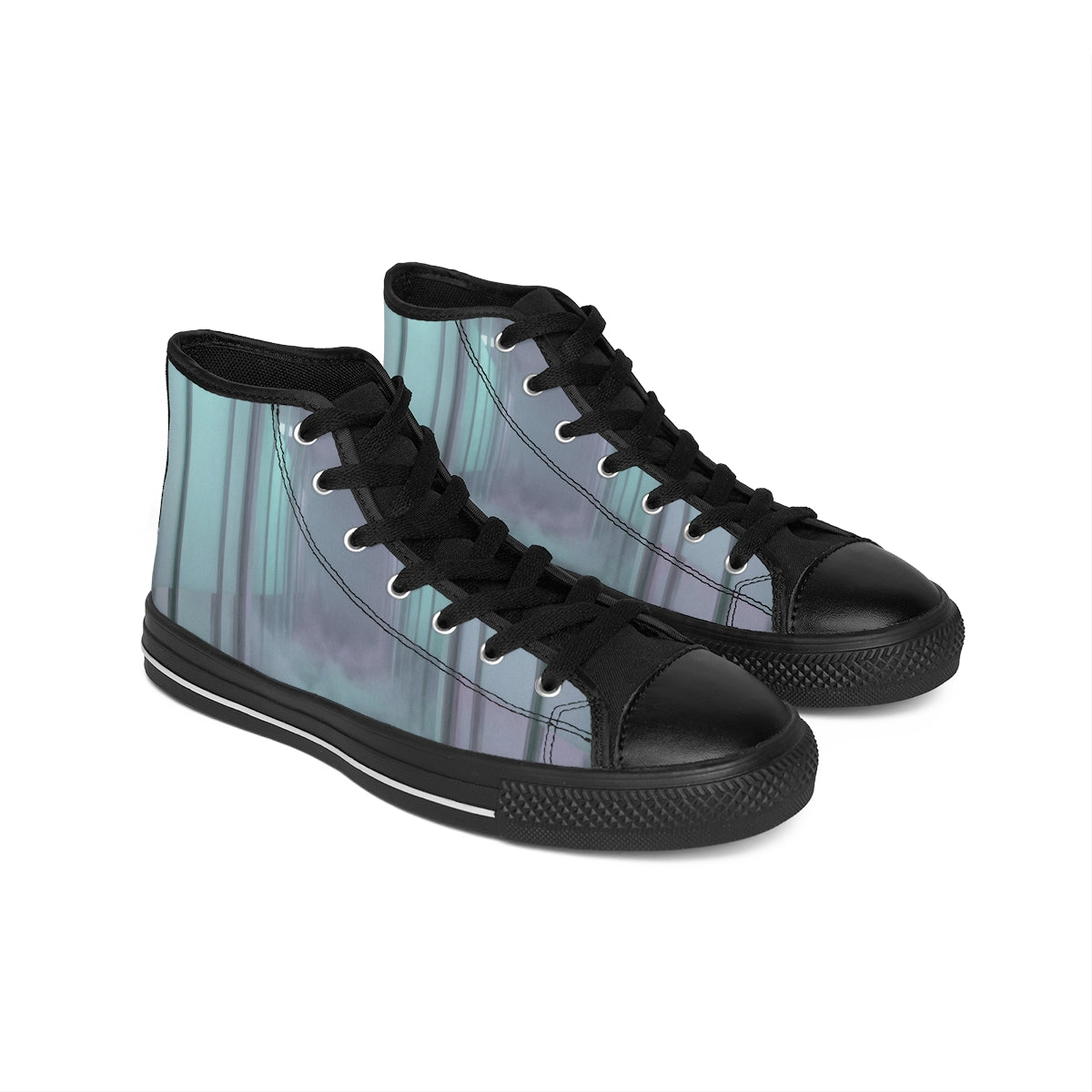 Women's Classic Sneakers - Liminal Corridor Fog Art Print |...