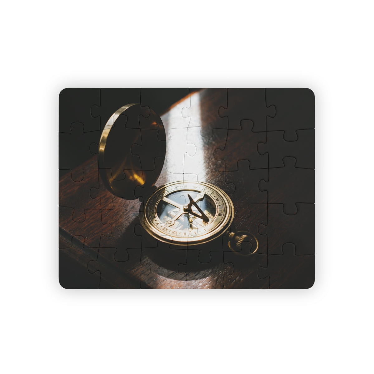 Antique Brass Sundial Kids' 30-Piece Puzzle