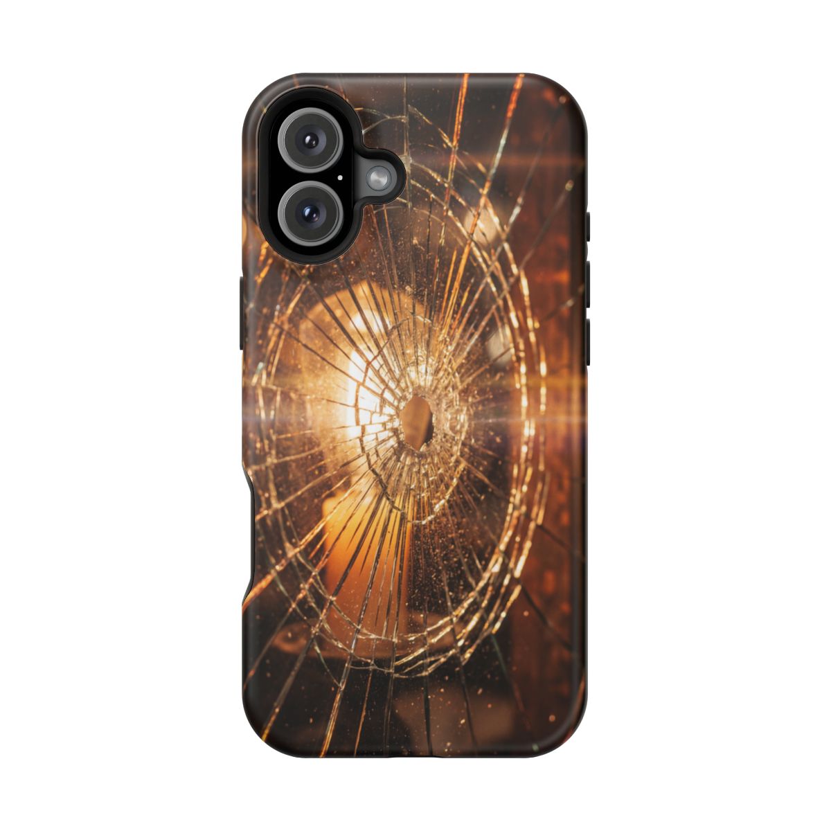 Impact-Resistant Case - Shattered Amber