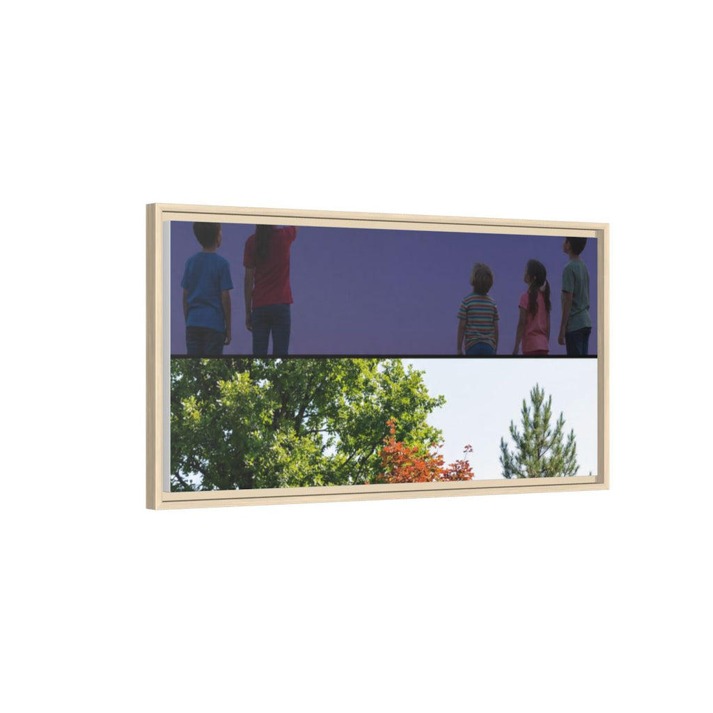 Framed Matte Canvas - Wilderness Gallery — Natural / 1.25"