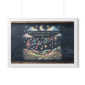 Framed Horizontal Poster - Melody Meadows — White (14×11......