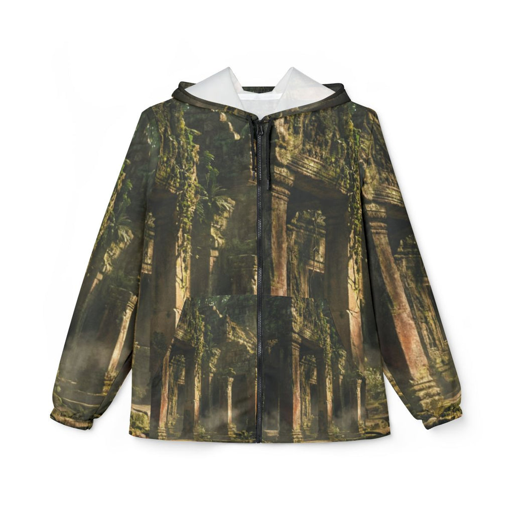 Unisex Windbreaker - Ancient Sanctuary | Echovira Gallery