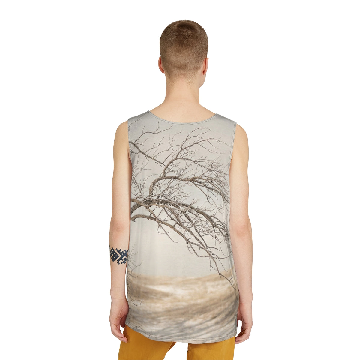 Men's Tank - Winter Branch Solitude Landscape | Echovira...