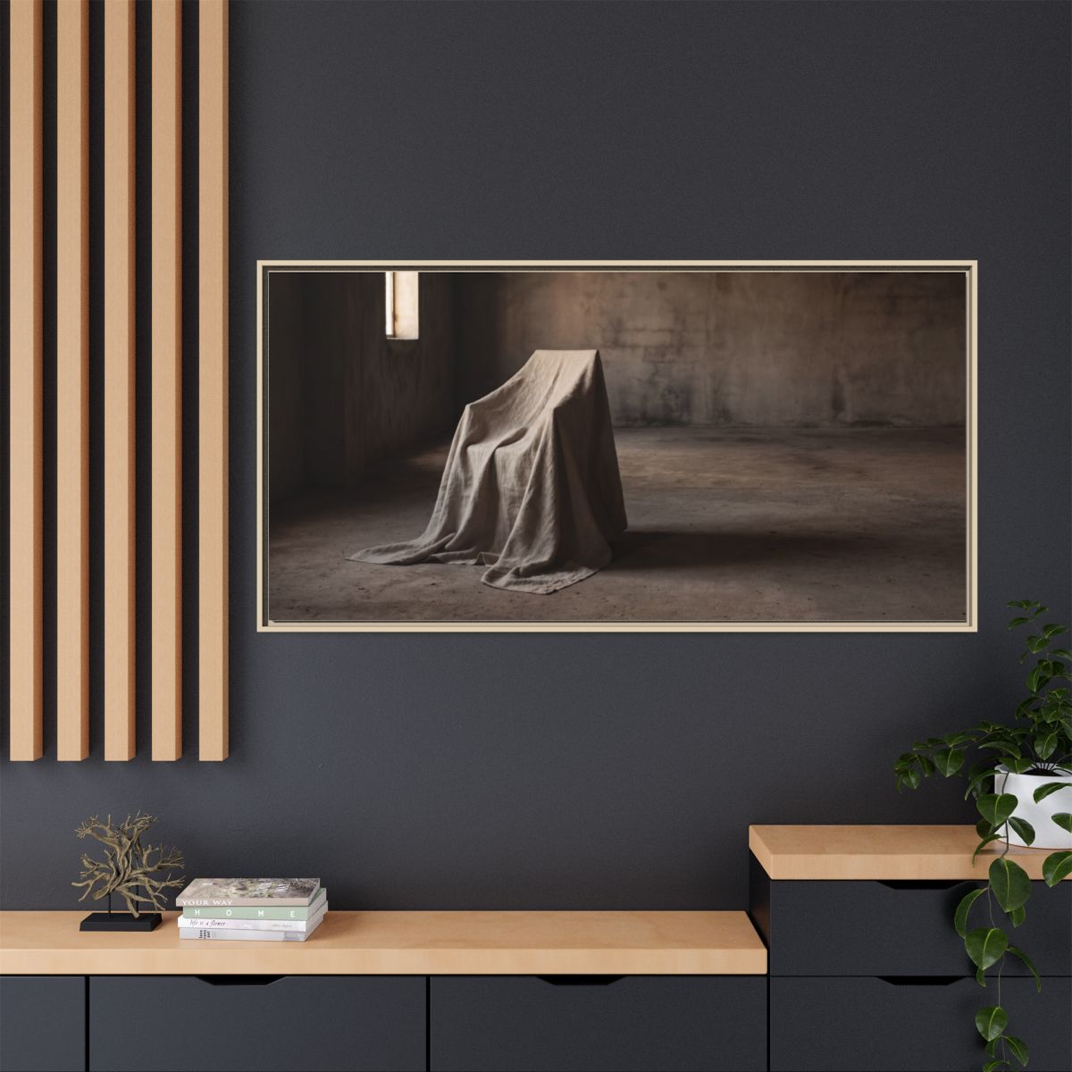 Framed Matte Canvas - Echoes of Calm