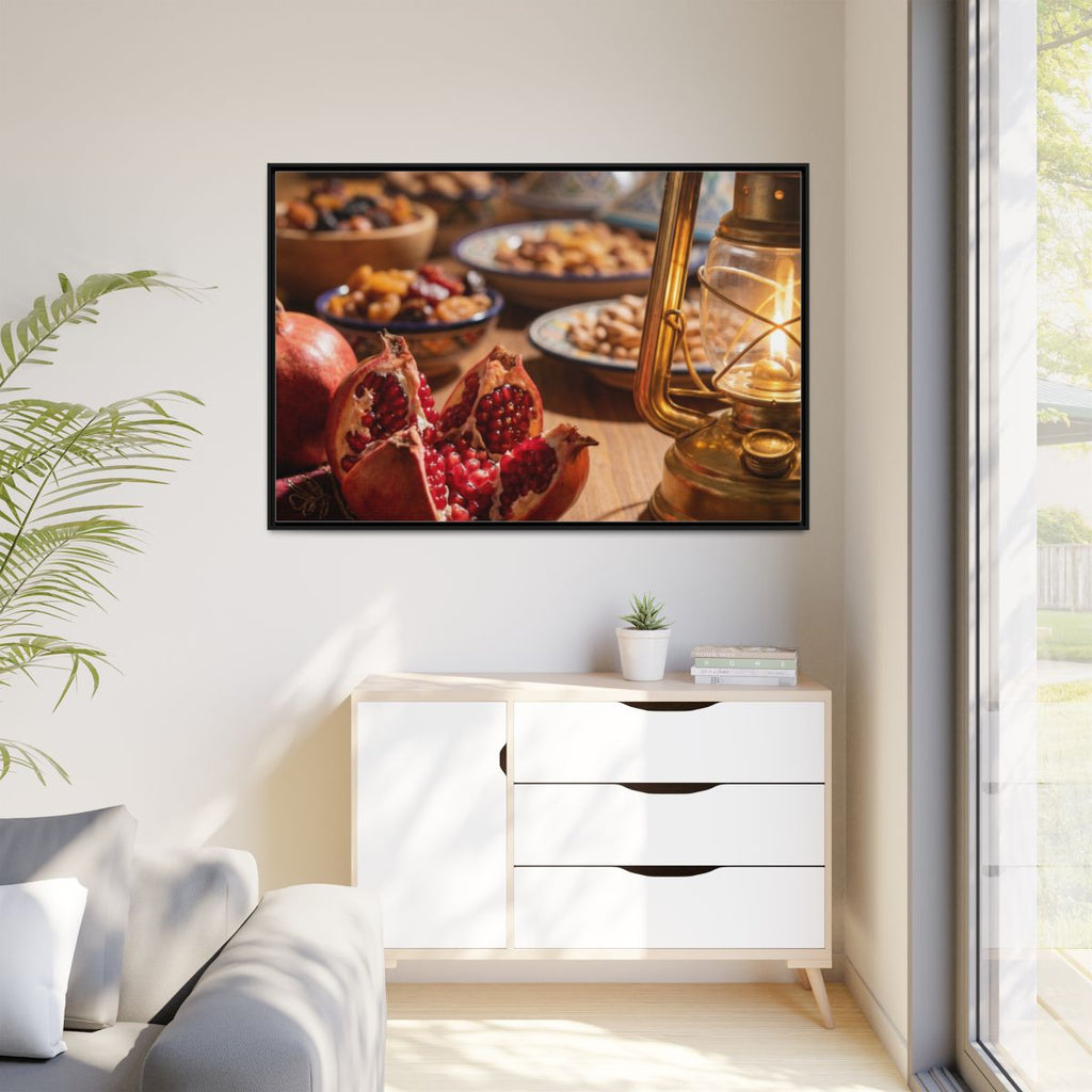 Matte Canvas Framed - Twilight Harvest (10×8, 12×9, 14×11......