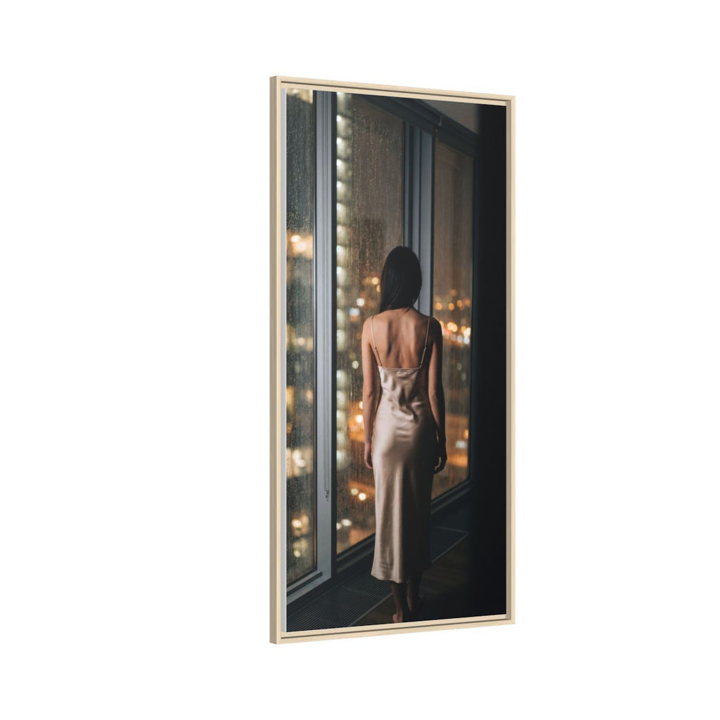 Framed Matte Canvas - Cinematic Nights