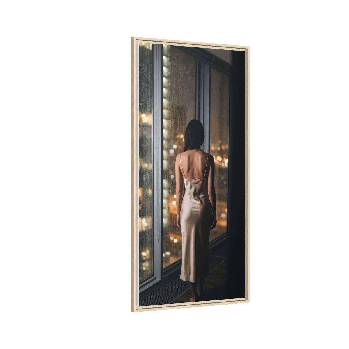 Framed Matte Canvas - Cinematic Nights