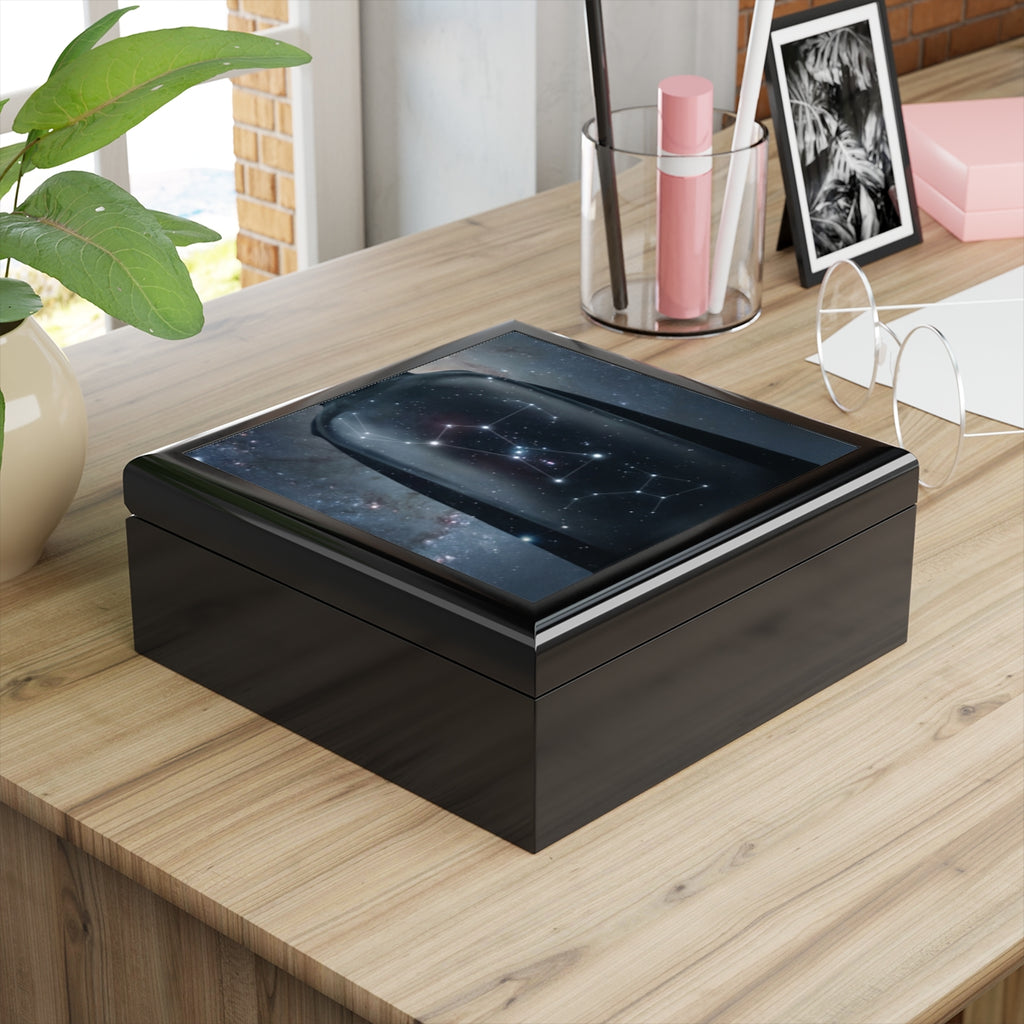 Jewelry Box - Cosmic Sentinel Orion Constellation Art |...