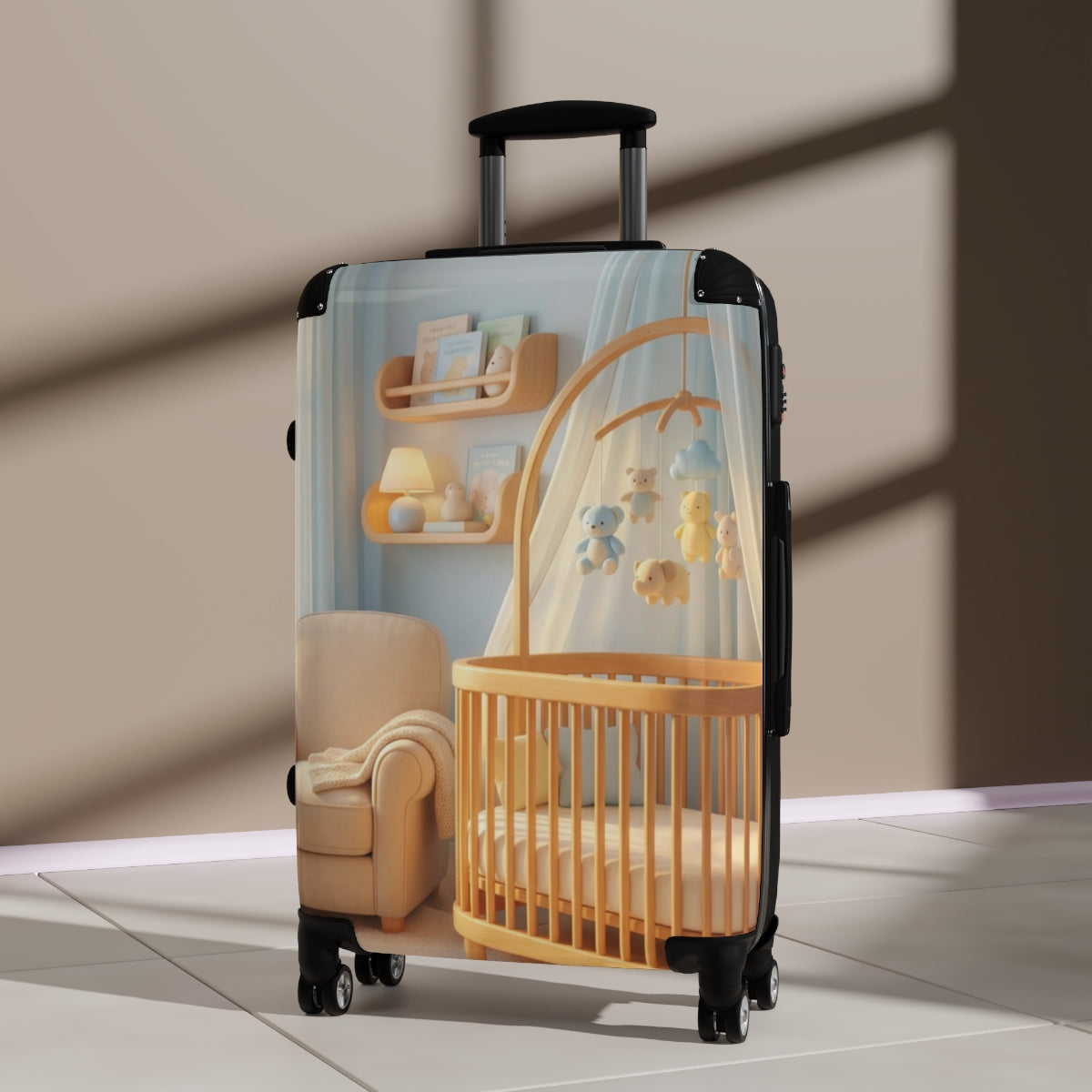 Serene Journey Suitcase - Aesthetic Travel