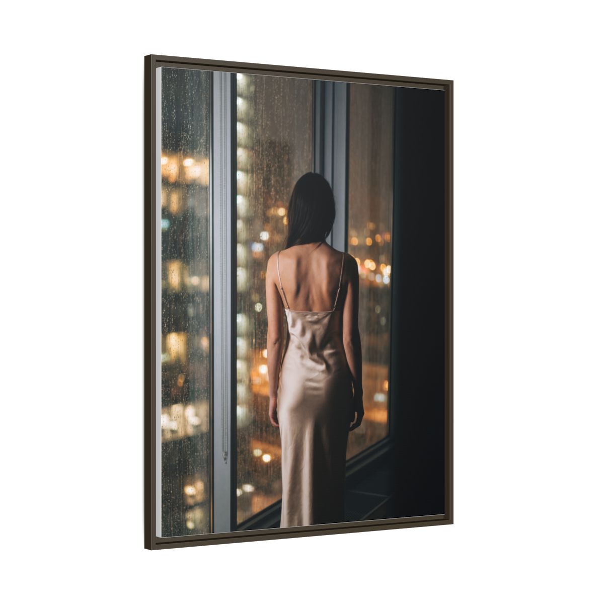 Framed Matte Canvas - Cinematic Nights