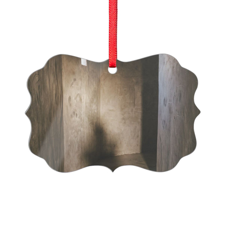 Acrylic Ornament - Shadows of the Citadel moody architectural print