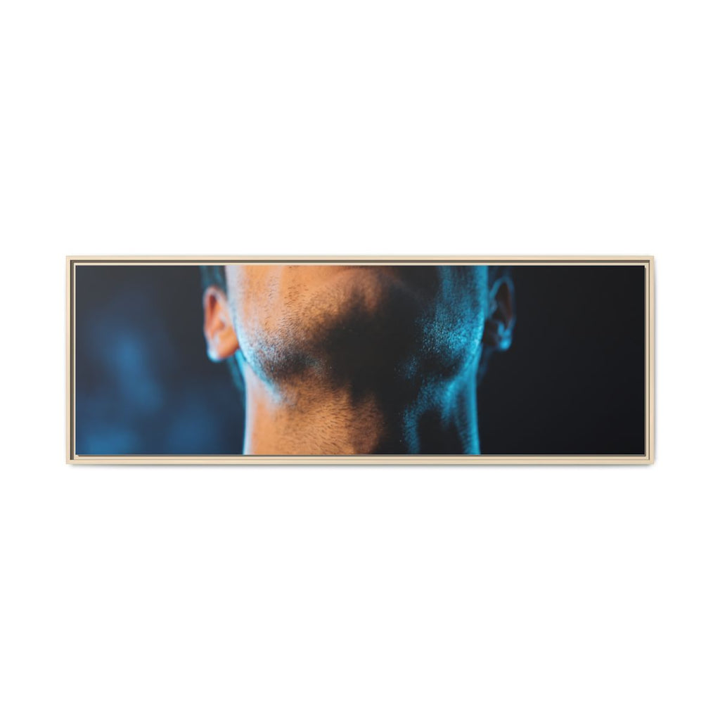Framed Matte Canvas - Neon Noir