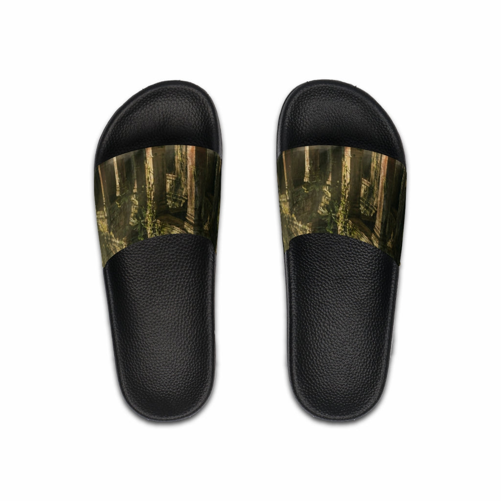 Men's Slide Sandals - Temple Sanctuary | Echovira Gallery